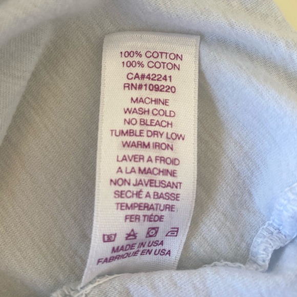 VELVET by GRAHAM & SPENCER Gauze and Cotton Dolman Short Sleeve T-Shirt Top - Picture 9 of 9